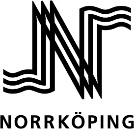 Norrköpings kommuns logotyp i svart